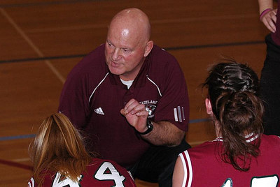 
Coach Steve Jones is in his 11th year as the girls Junior Varsity coach. He is a math teacher at Eastlake. Coach Jones was a 3 sport letter winner at Issaquah High School and is a graduate of the University of Washington. He also holds a Masters Degree from the University of Southern California. He entered the educational profession after a succcessful career in Naval aviation where he served in Vietnam. In addition to coaching basketball, he also heads up the Track program at Eastlake. Coach Jones makes his home in Redmond and has a daughter Adrianne who is a recent graduate of BYU and a second year teacher.